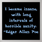 Edgar Allen poe Poster (Voorkant)