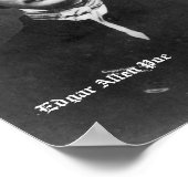 Edgar Allen Poe Poster 10 x 7,5 (Hoek)