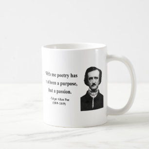 Edgar Allen Poe Quote 11b Koffiemok