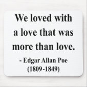 Edgar Allen Poe Quote 12a Muismat (Voorkant)