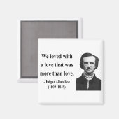 Edgar Allen Poe Quote 12b Magneet (Voorkant / Achterkant)