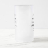 Edgar Allen Poe Quote 1a Matglas Bierpul (Center)