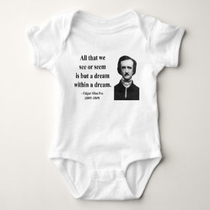 Edgar Allen Poe Quote 1b Romper