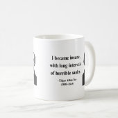 Edgar Allen Poe Quote 2b Koffiemok (Voorkant rechts)