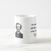 Edgar Allen Poe Quote 2b Koffiemok (Center)