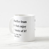 Edgar Allen Poe Quote 6a Koffiemok (Voorkant links)