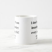 Edgar Allen Poe Quote 6a Koffiemok (Center)