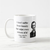 Edgar Allen Poe Quote 6b Koffiemok (Links)