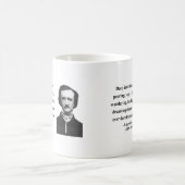 Edgar Allen Poe Quote 8b Koffiemok (Center)
