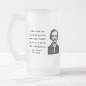 Edgar Allen Poe Quote 9b Matglas Bierpul (Links)