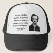 Edgar Allen Poe Quote 9b Trucker Pet (Voorkant)