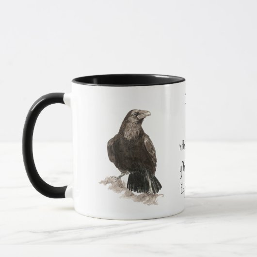 Edgar Allen Poe, Raven Insanity Quote Mok (Links)