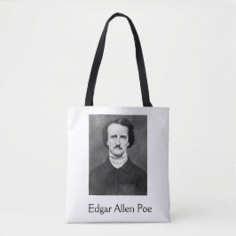 Edgar Allen Poe Raven Never Mind Boodschappentas Tote Bag