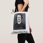 Edgar Allen Poe Raven Never Mind Boodschappentas Tote Bag (Dichtbij)