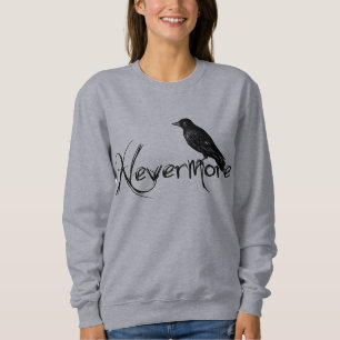 Edgar Allen Poe Raven Nevermore Halloween Trui