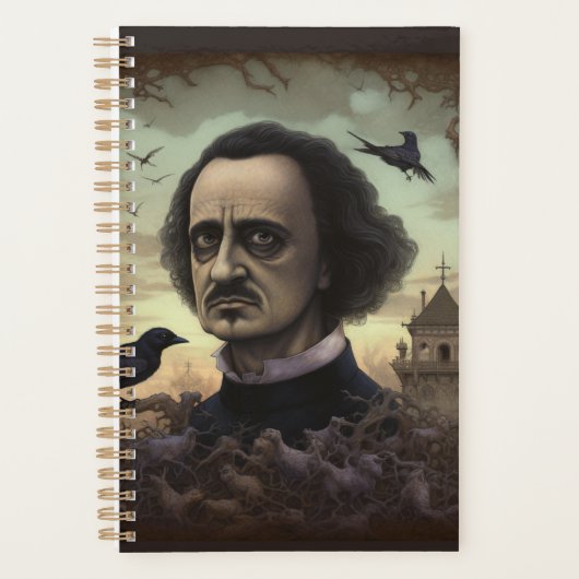 Edgar Allen Poe Raven Planner (Voorkant)