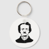 Edgar Allen Poe Raven Sleutelhanger (Voorkant)