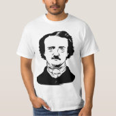 Edgar Allen Poe Raven T-shirt (Voorkant)