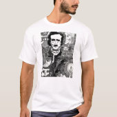 Edgar Allen Poe T-shirt (Voorkant)