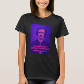 Edgar Allen Poe T Shirt (Voorkant)