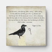 Edgar Allen Poe Table Decor Fotoplaat (Voorkant)