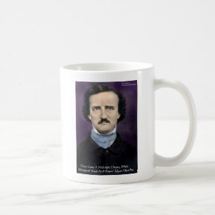 Edgar Allen Poe "The Raven" Citaat Gifts & Kaarten Koffiemok