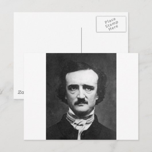 edgar allen poel briefkaart (Voorkant / Achterkant)