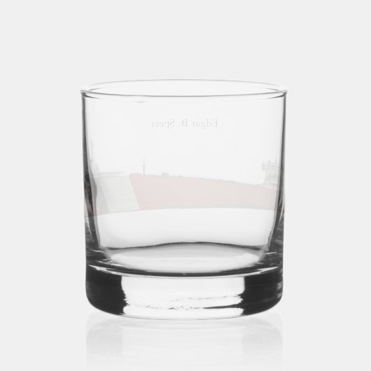 Edgar B. Speer glas (Achterkant)