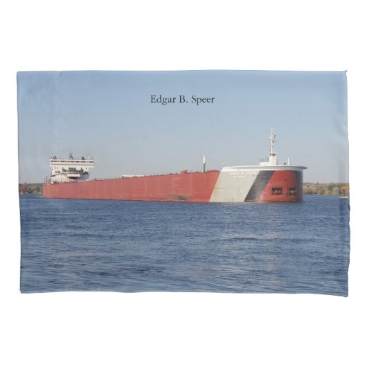 Edgar B. Speer kussen hoesje Kussensloop (Voorkant)