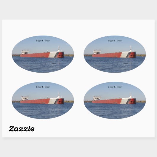 Edgar B. Speer sticker (Vel)