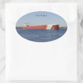 Edgar B. Speer sticker (Tas)