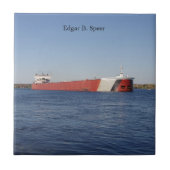 Edgar B. Speer-tegel Tegeltje (Voorkant)