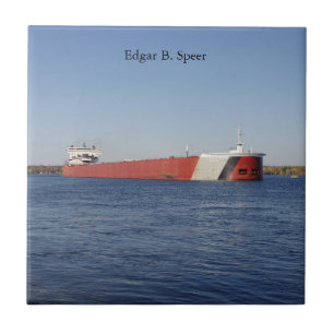 Edgar B. Speer-tegel Tegeltje