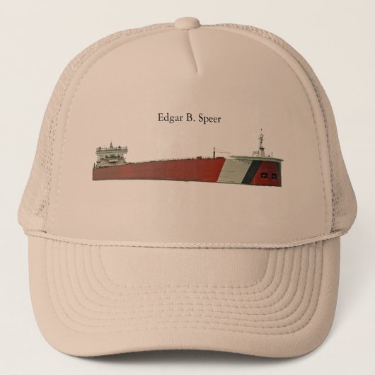 Edgar B. Speer truckerhoed Trucker Pet (Voorkant)