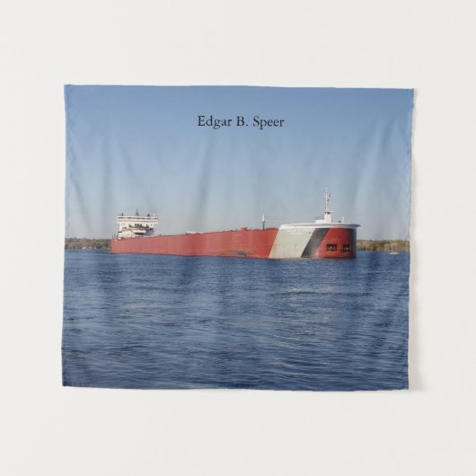 Edgar B. Speer Wandkleed (Voorkant (horizontaal))