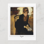 Edgar Degas #11 - Kunstmatig Briefkaart (Voorkant)