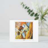 Edgar Degas #13-2 - Kunst Postkaart (Staand voorkant)