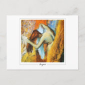 Edgar Degas #13-2 - Kunstmatig Briefkaart (Voorkant)