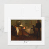 Edgar Degas #13 - Fine Art Briefkaart (Voorkant / Achterkant)