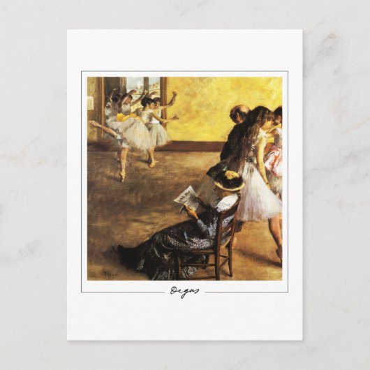 Edgar Degas #152-2 - Kunstkaart Briefkaart (Voorkant)