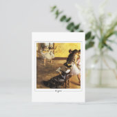 Edgar Degas #152-2 - Kunstmatig Briefkaart (Staand voorkant)