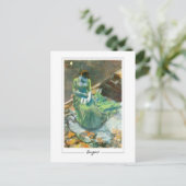 Edgar Degas #159-2 - Kunstmatig Briefkaart (Staand voorkant)