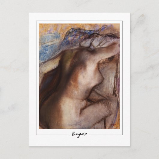 Edgar Degas #15-2 - Kunstmatig Briefkaart (Voorkant)