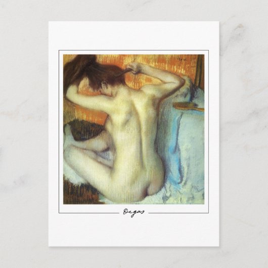 Edgar Degas #17 - Kunstmatig Briefkaart (Voorkant)