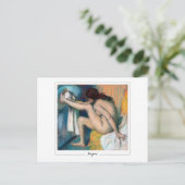 Edgar Degas #19-2 - Kunstansichtkaart Briefkaart (Staand voorkant)