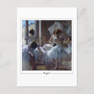 Edgar Degas #1 - Briefkaart met fijne kunst