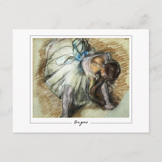 Edgar Degas #20-2 - Kunstansichtkaart Briefkaart (Voorkant)