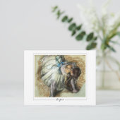 Edgar Degas #20-2 - Kunstmatig Briefkaart (Staand voorkant)