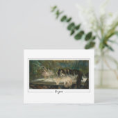 Edgar Degas #21-2 - Kunst Postkaart (Staand voorkant)