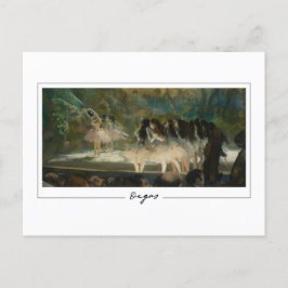 Edgar Degas #21-2 - Kunstmatig Briefkaart